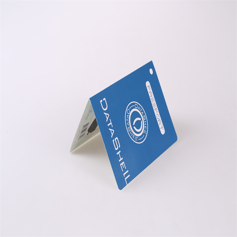 Instrucciones de tarjeta de papel plegables personalizadas