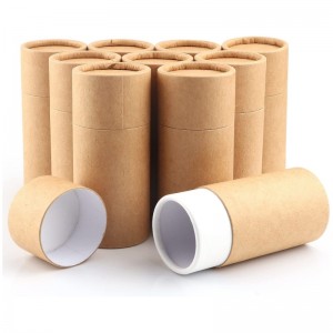 Caja de regalo personalizada, caja de regalo de forma de cilindro